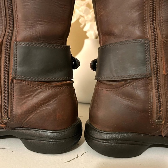 Merrell Copper Mountain Performance Waterproof Leather Riding Boots Brown Size 6 - Picture 11 of 16